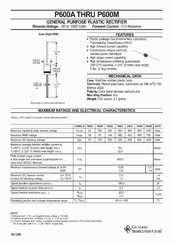 P600G_313424.PDF Datasheet