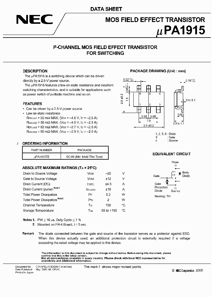 UPA1915_141765.PDF Datasheet