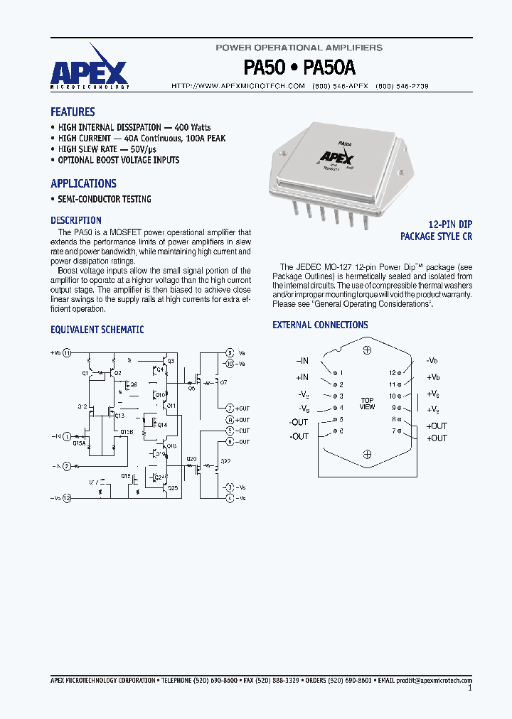 PA50_315901.PDF Datasheet