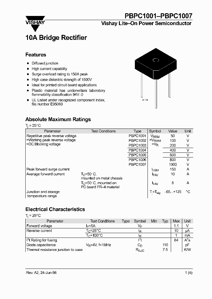 PBPC1004_296959.PDF Datasheet