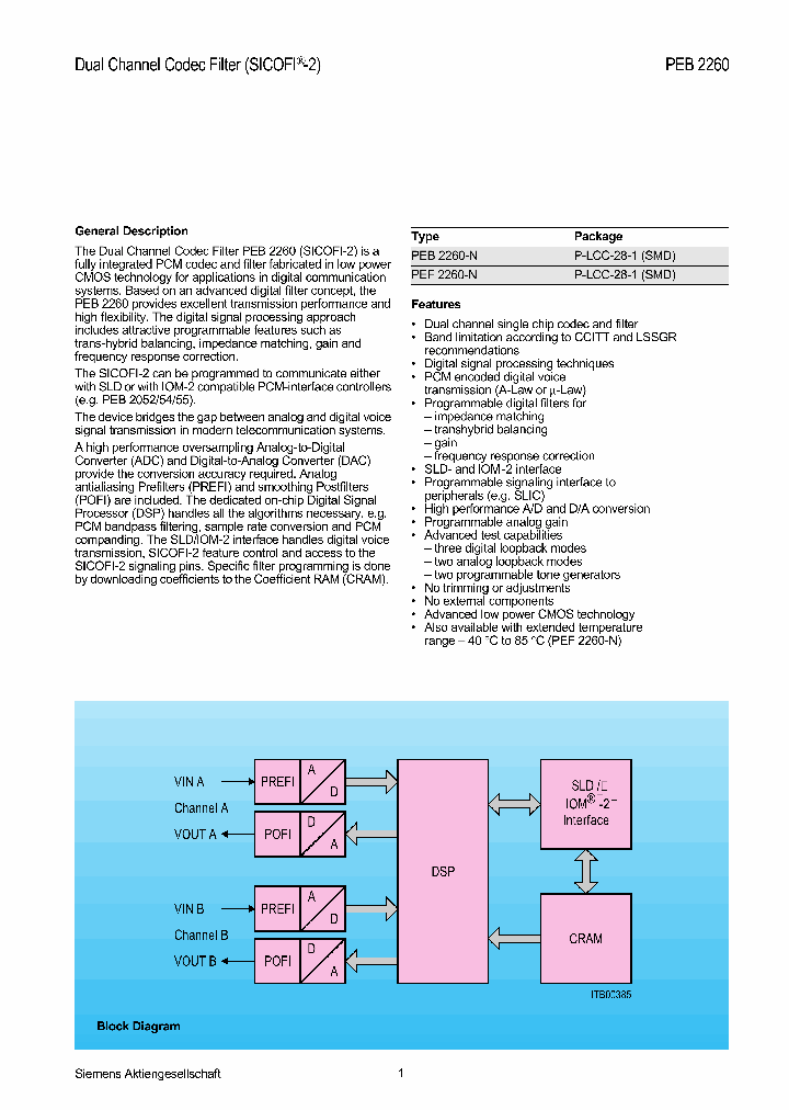 PEB2260_313751.PDF Datasheet