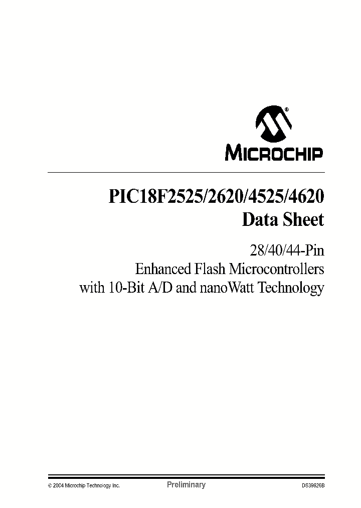 PIC18F2525_336987.PDF Datasheet