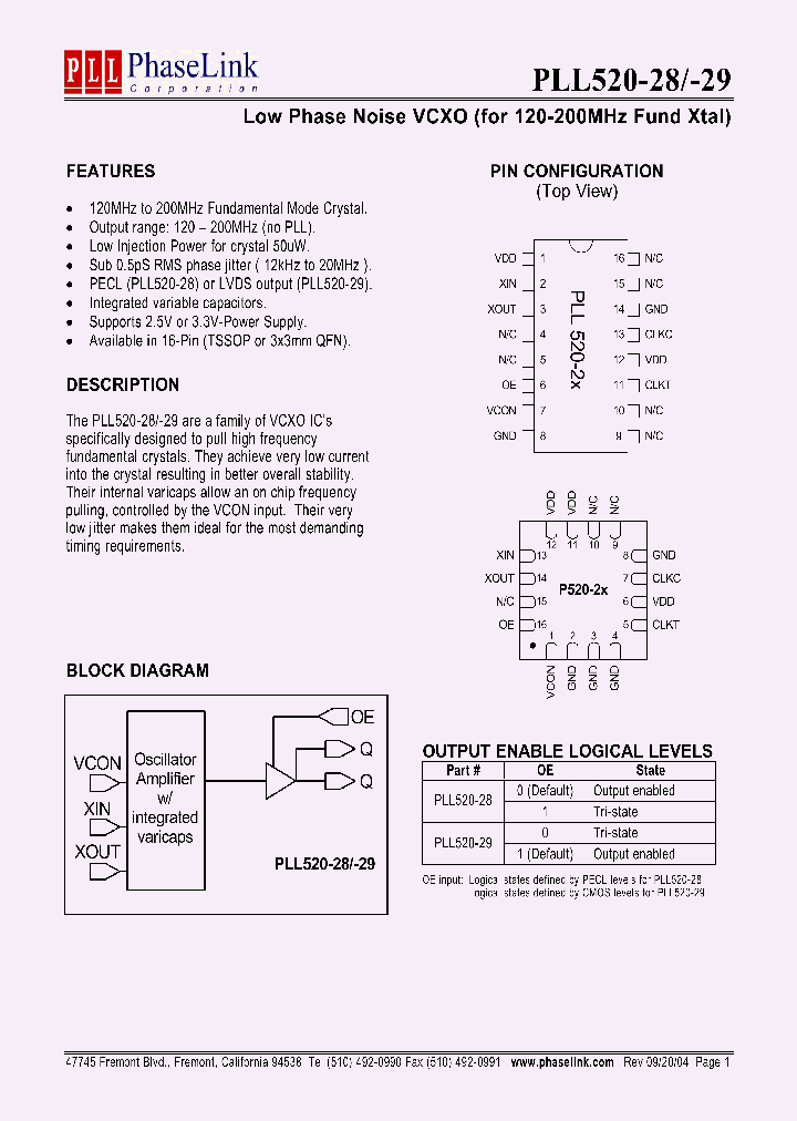 PLL520-28-29_320408.PDF Datasheet