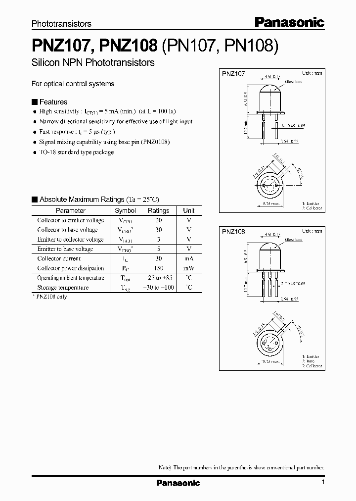 PNZ108_380347.PDF Datasheet