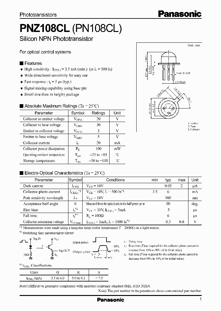 PNZ108CL_380346.PDF Datasheet