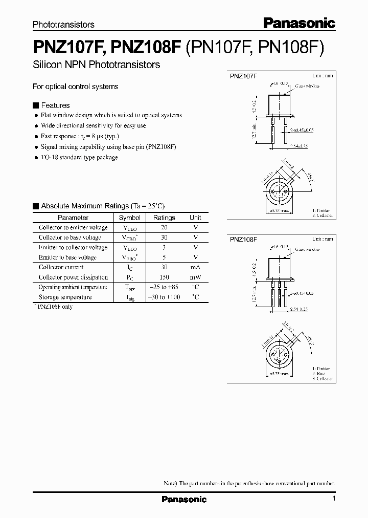 PNZ108F_380345.PDF Datasheet