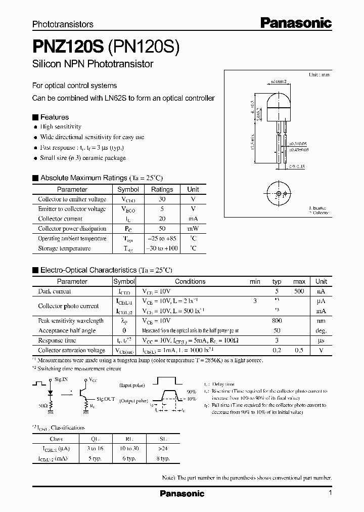 PNZ120S_326296.PDF Datasheet