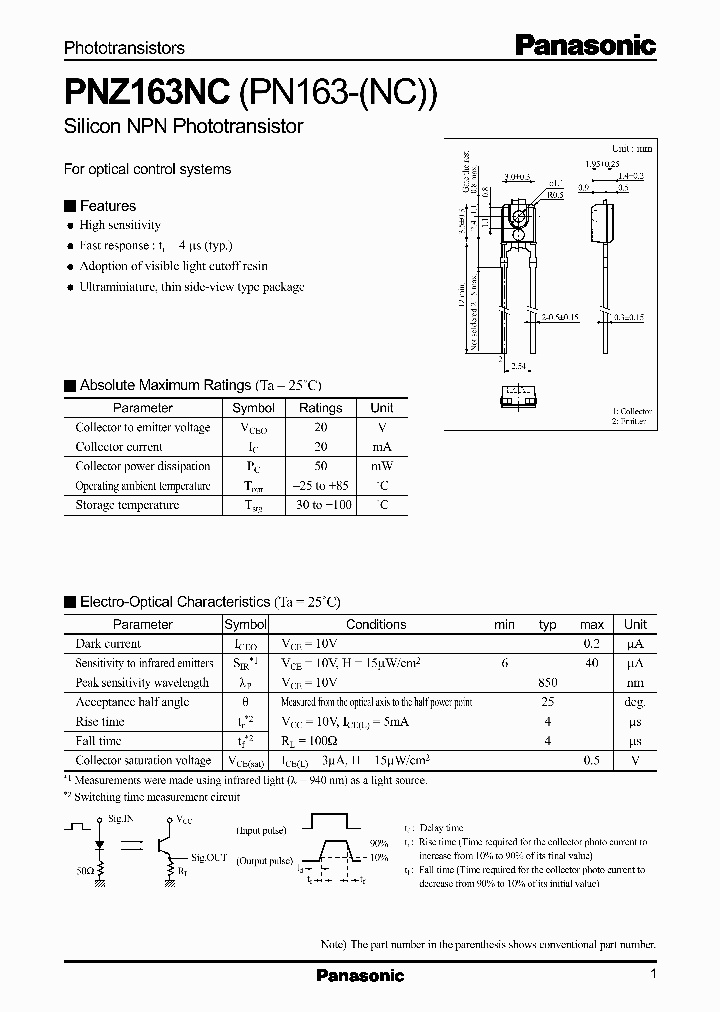 PNZ163NC_384091.PDF Datasheet