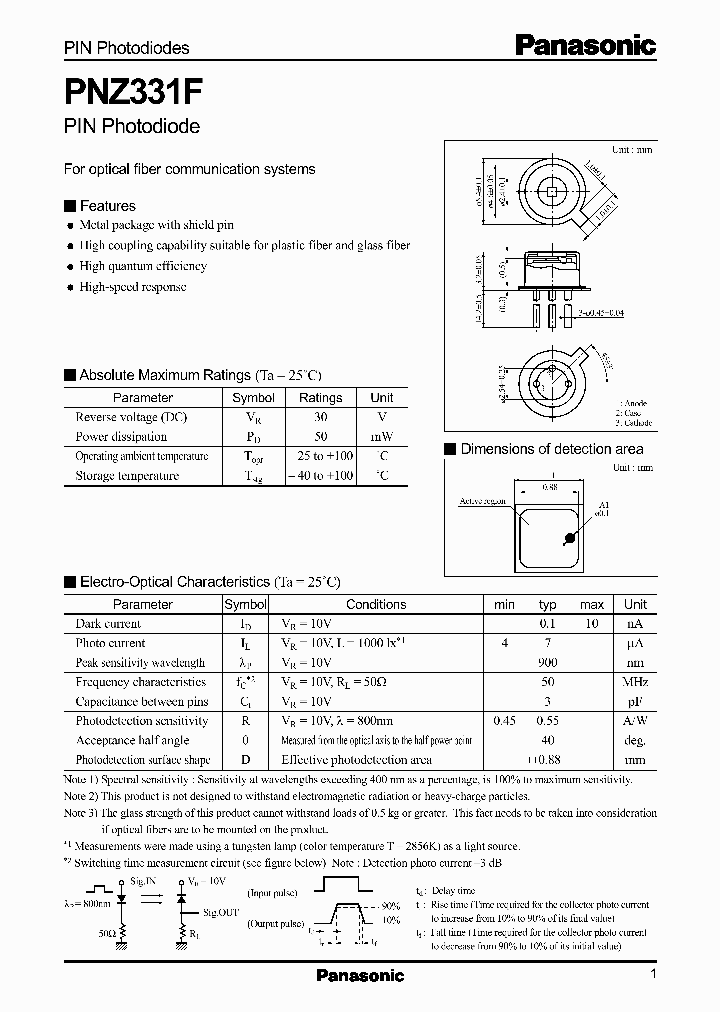 PNZ331F_368354.PDF Datasheet