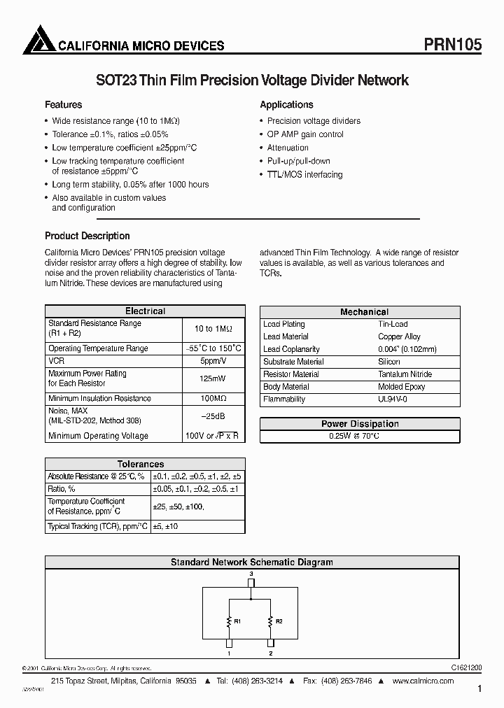 PRN105_321360.PDF Datasheet