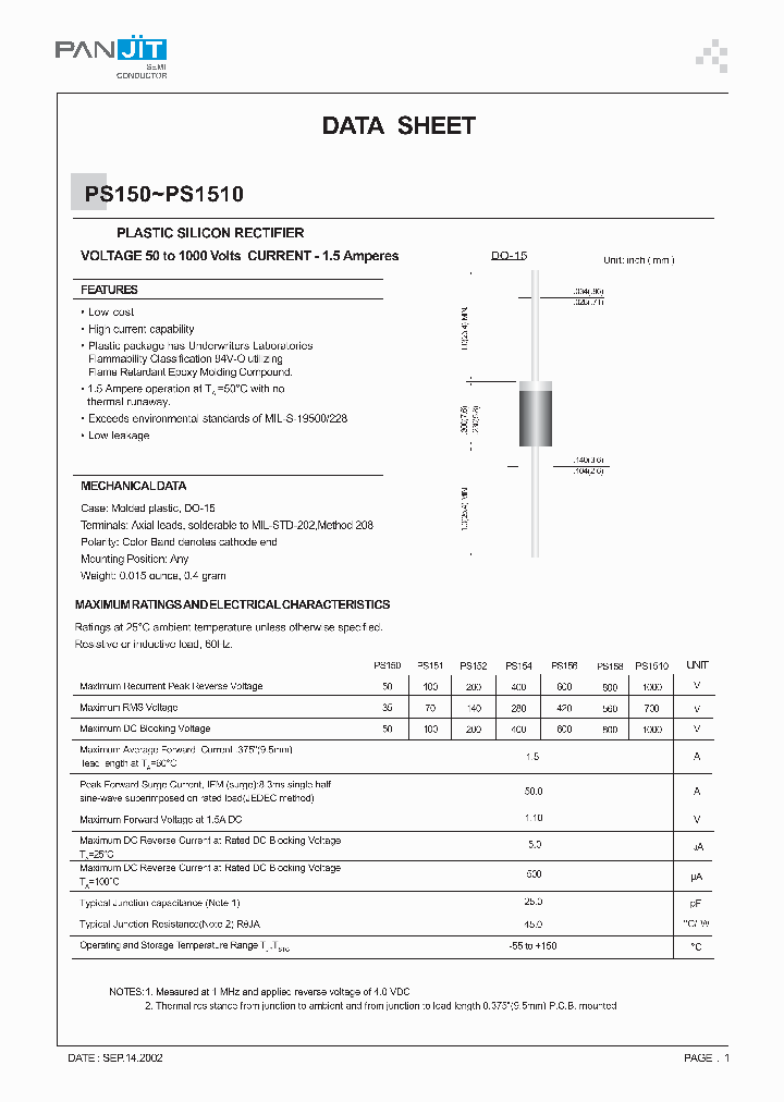 PS150_227819.PDF Datasheet