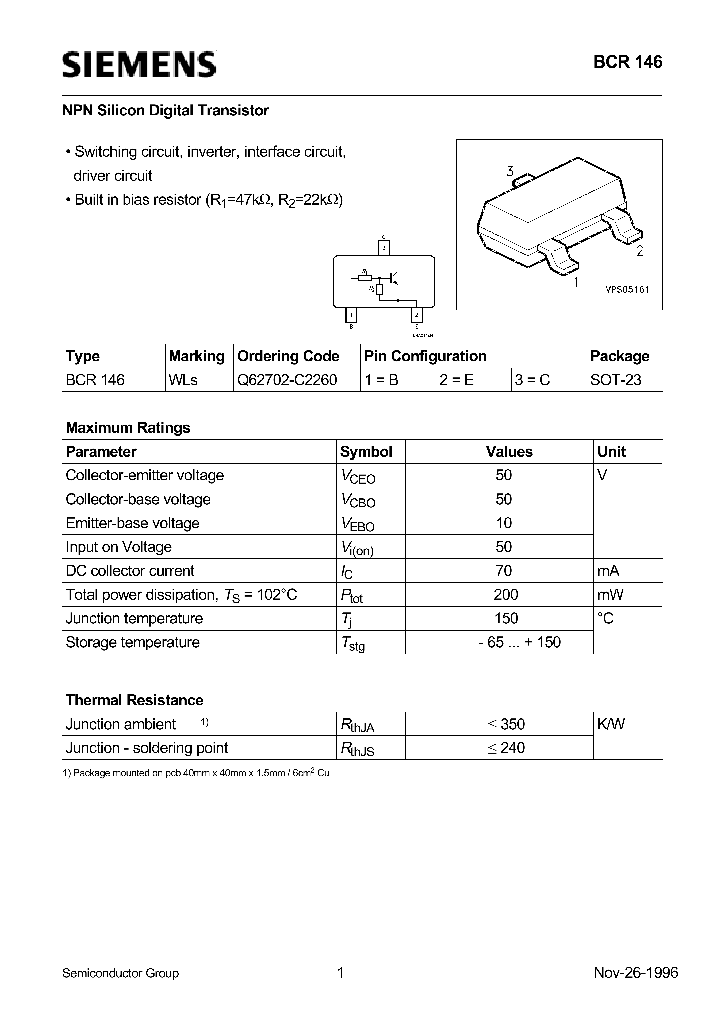 BCR146_174371.PDF Datasheet