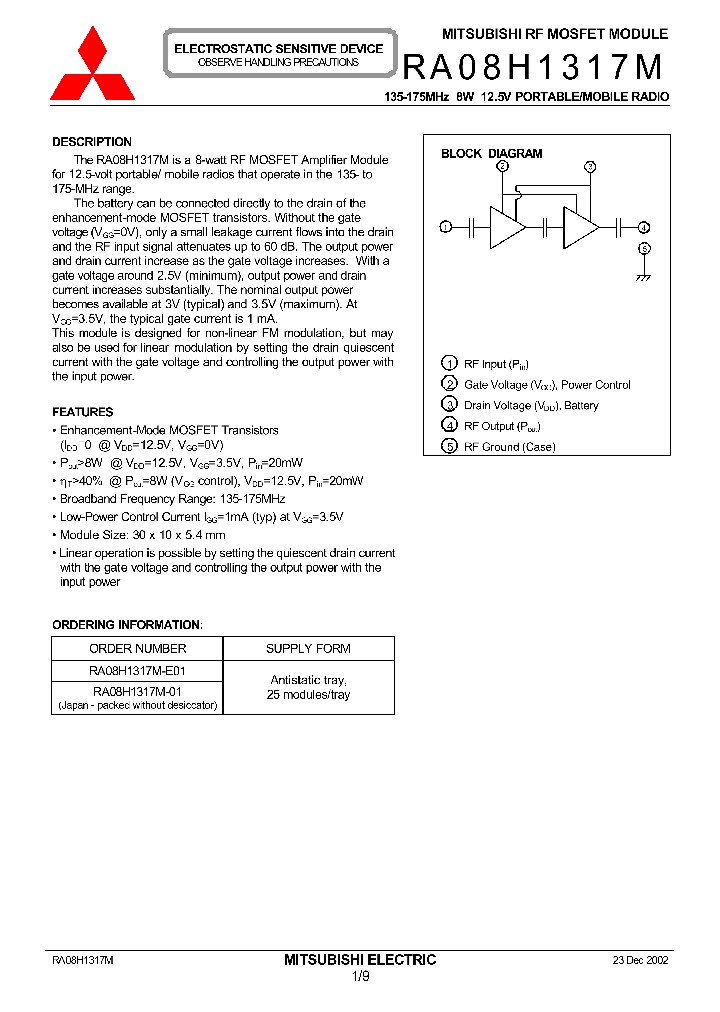 RA08H1317_272439.PDF Datasheet