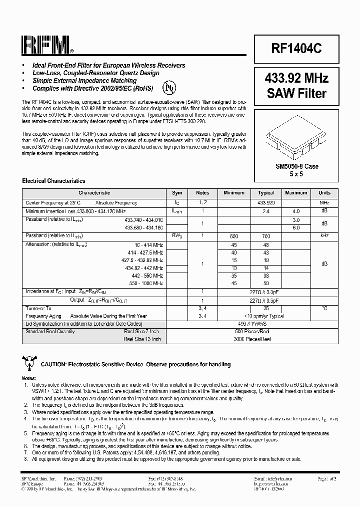 RF1404C_342151.PDF Datasheet