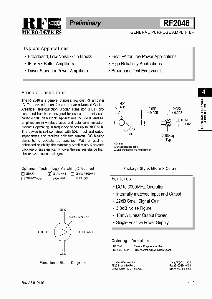 RF2046_316784.PDF Datasheet