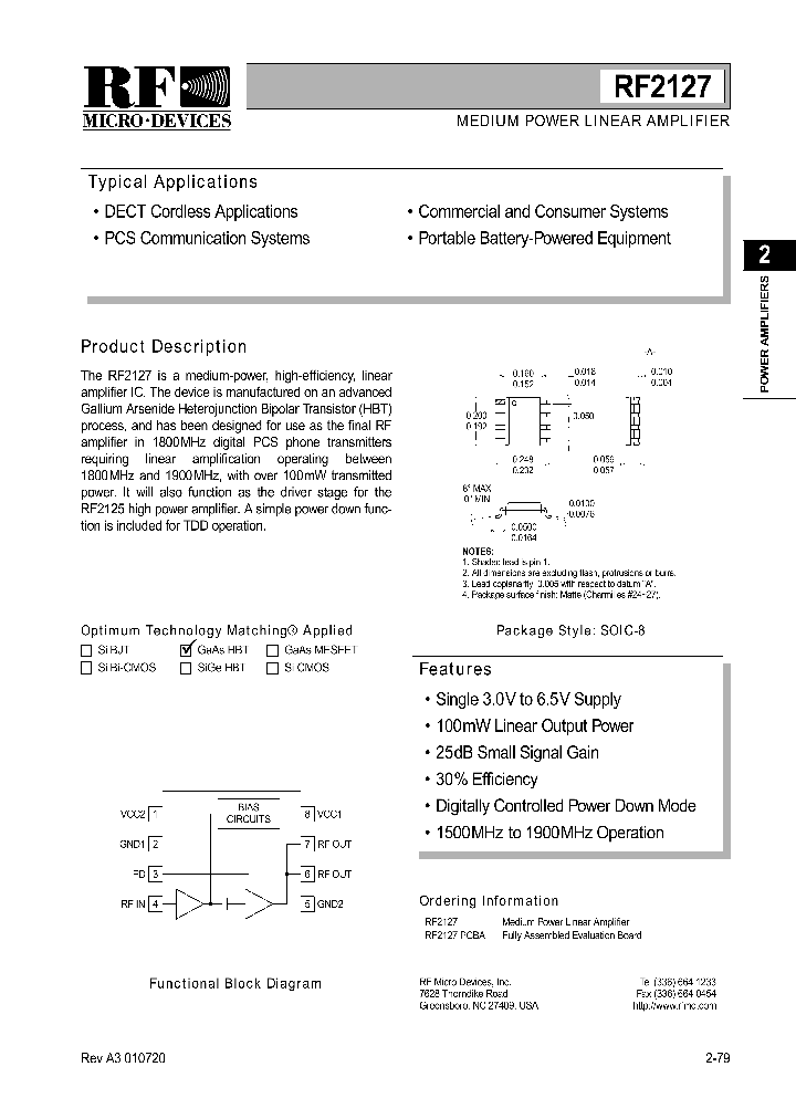 RF2127PCBA_376222.PDF Datasheet