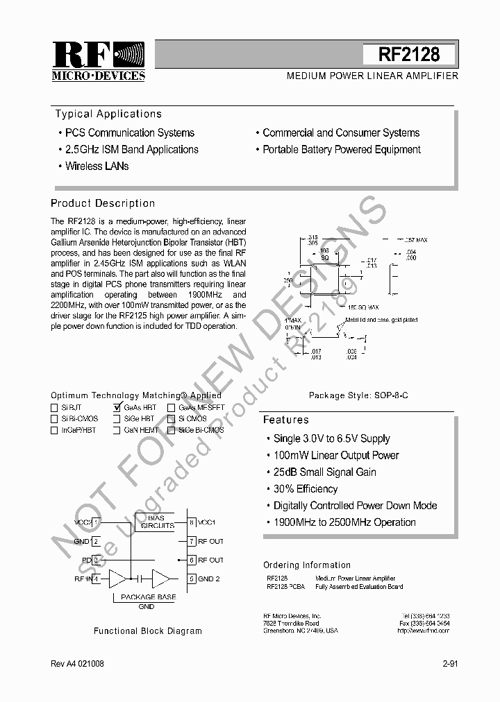 RF2128_310364.PDF Datasheet