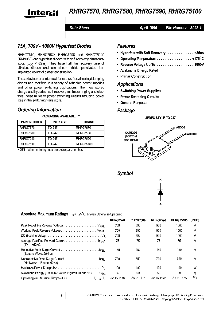 RHRG75100_305698.PDF Datasheet