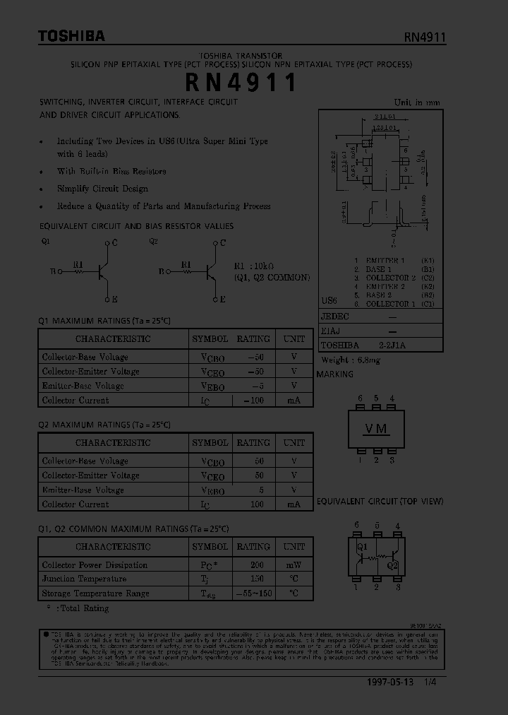 RN4911_315935.PDF Datasheet
