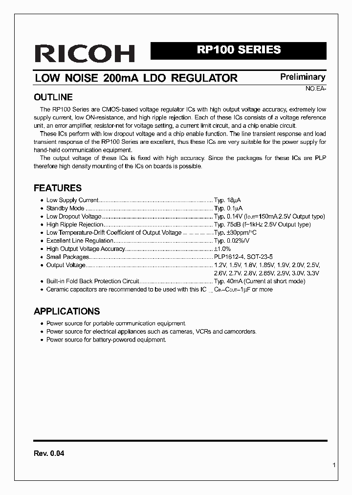 RP100X_333879.PDF Datasheet