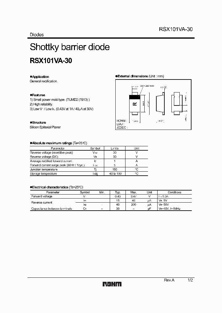 RSX101VA-30_334786.PDF Datasheet