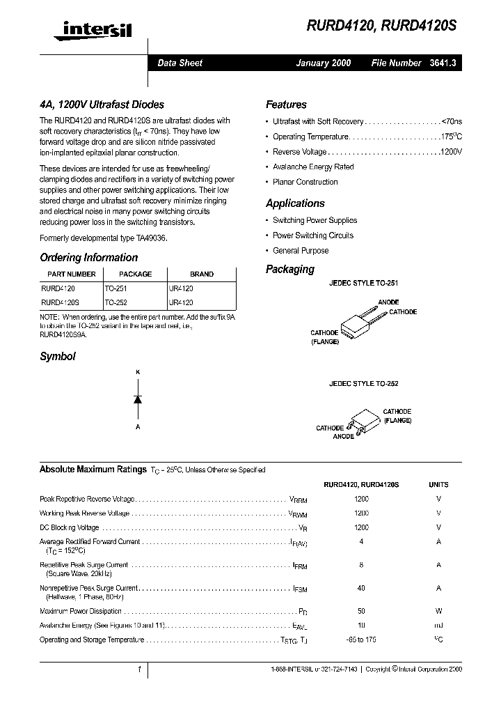 RURD4120S_385715.PDF Datasheet
