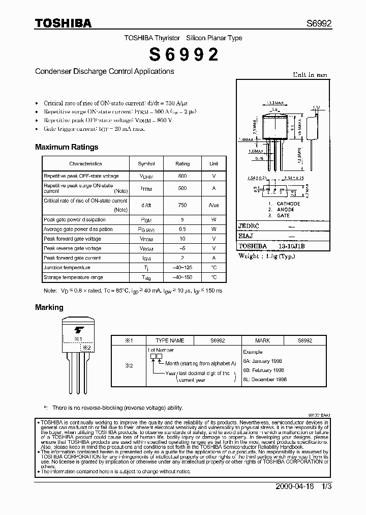 S6992_180933.PDF Datasheet