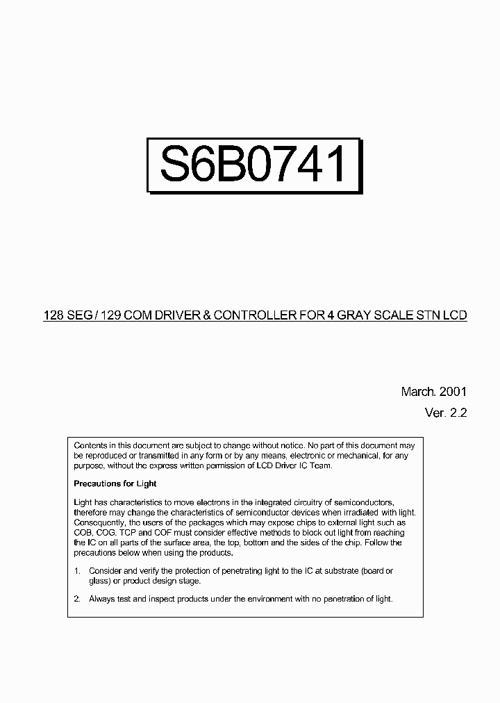 S6B0741A_335641.PDF Datasheet