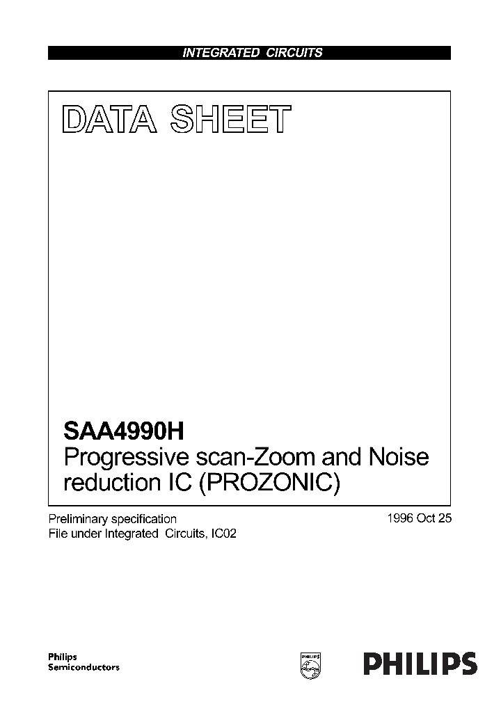 SAA4990H_332356.PDF Datasheet