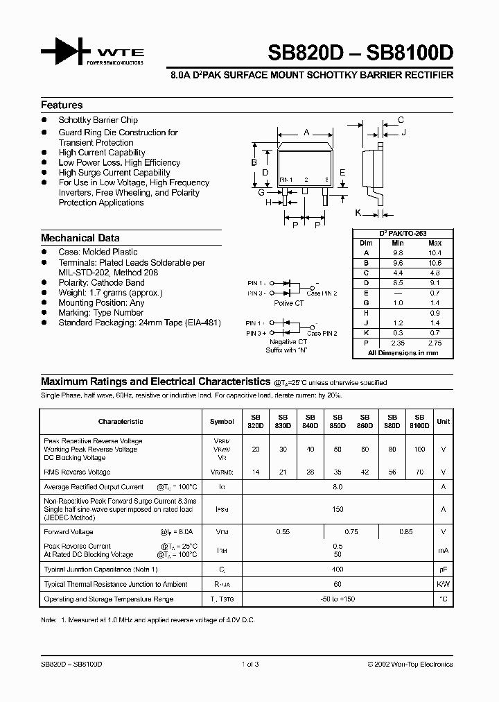 SB8100D-T3_22240.PDF Datasheet
