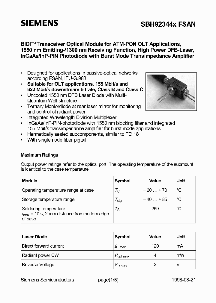 SBH92344XFSAN_362550.PDF Datasheet