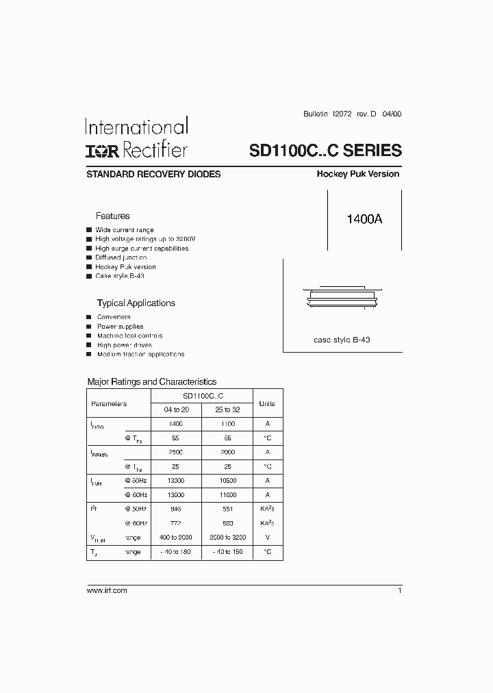 SD1100CCSERIES_319585.PDF Datasheet