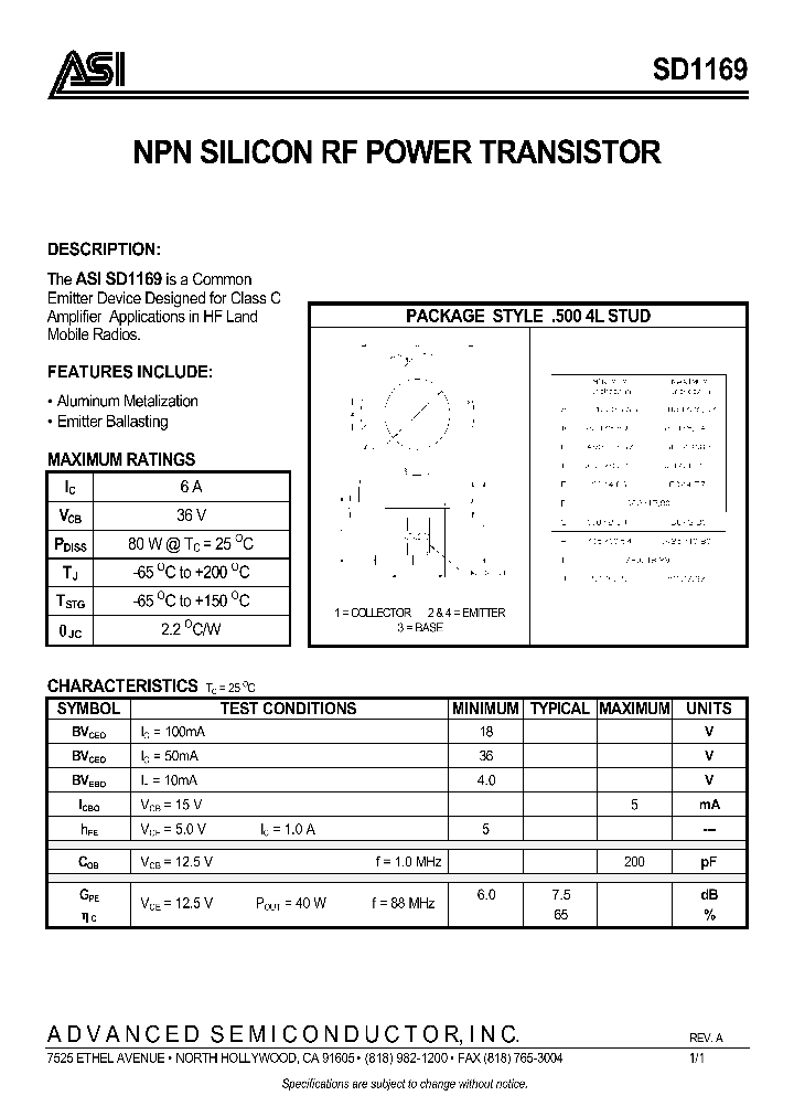 SD1169_319073.PDF Datasheet
