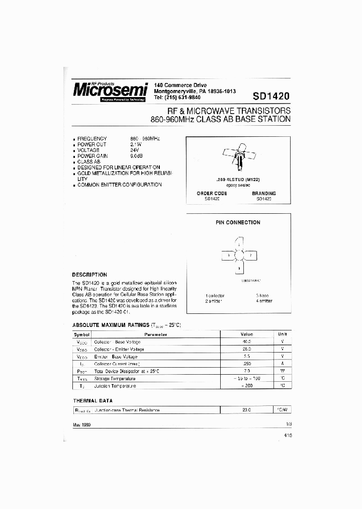 SD1420_347452.PDF Datasheet