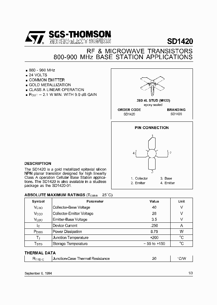 SD1420_347453.PDF Datasheet