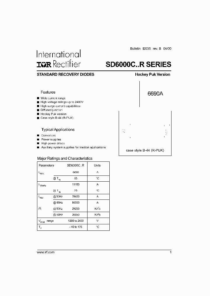 SD6000CRSERIES_338631.PDF Datasheet