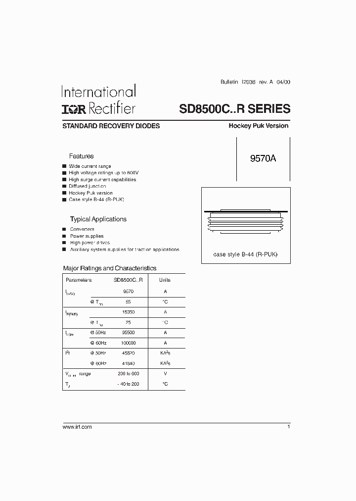 SD8500CRSERIES_352272.PDF Datasheet