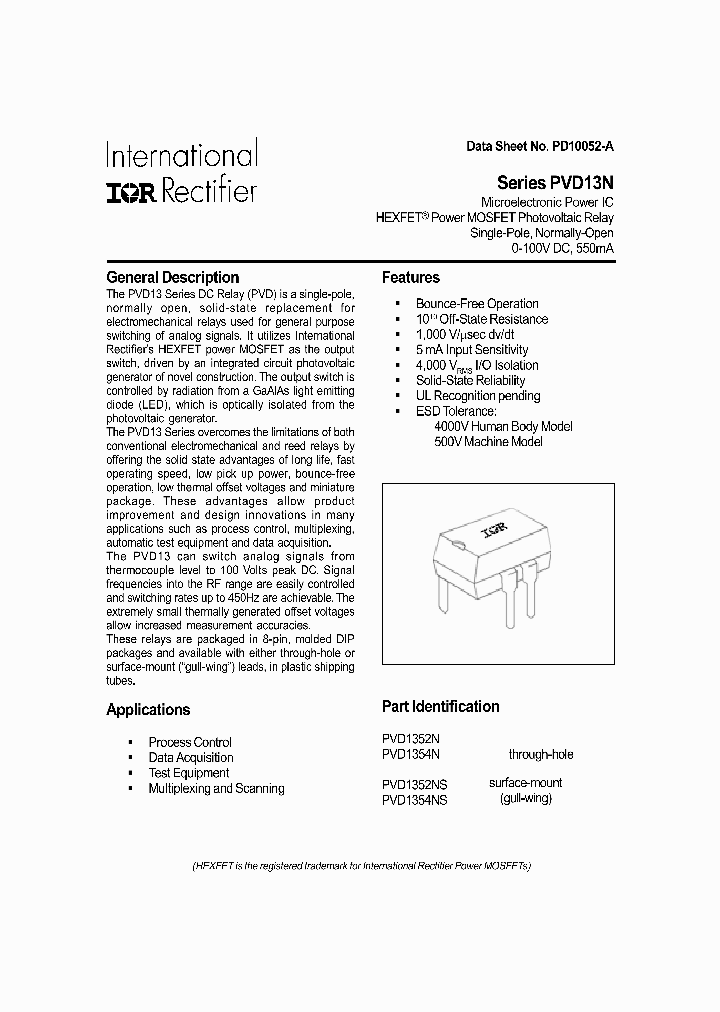 SERIESPVD13N_344985.PDF Datasheet