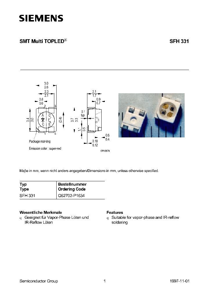 SFH331_321587.PDF Datasheet