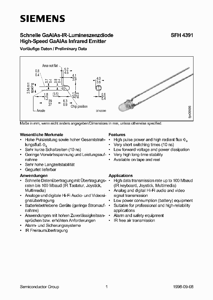 SFH4391_371500.PDF Datasheet
