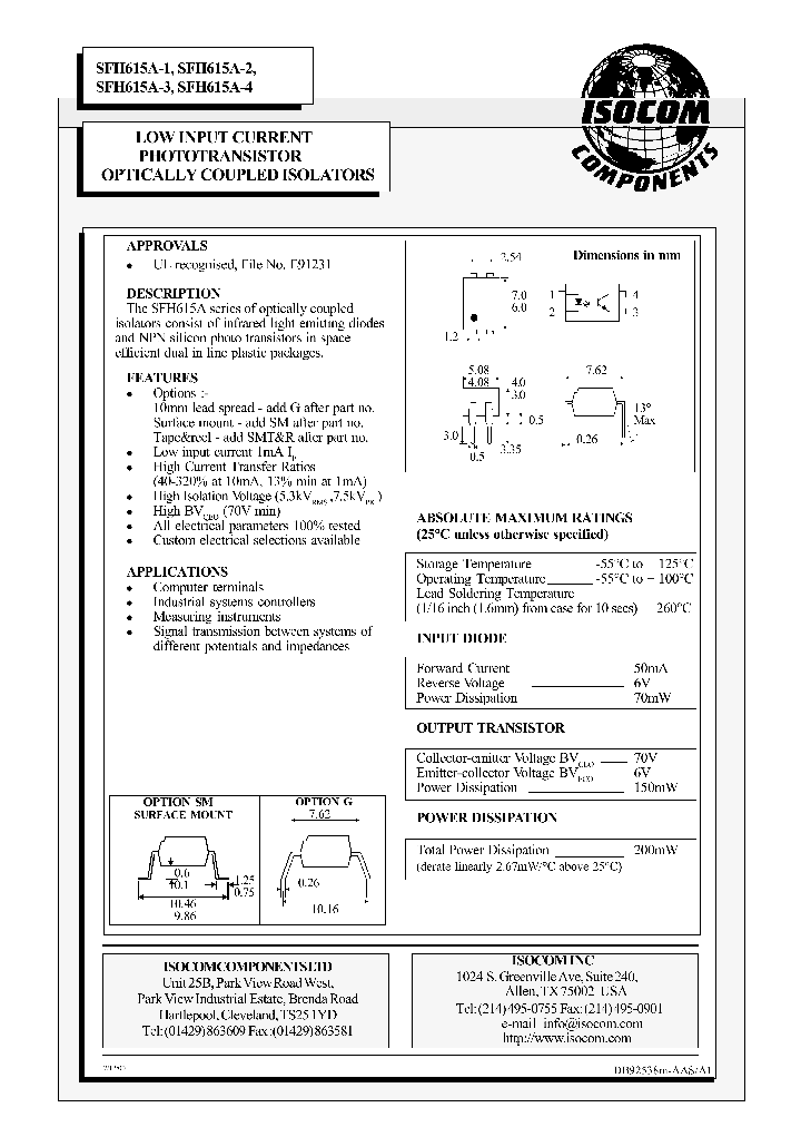 SFH615A-1_343535.PDF Datasheet