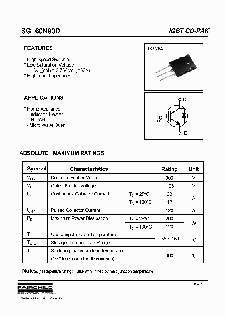 SGL60N90D_264329.PDF Datasheet