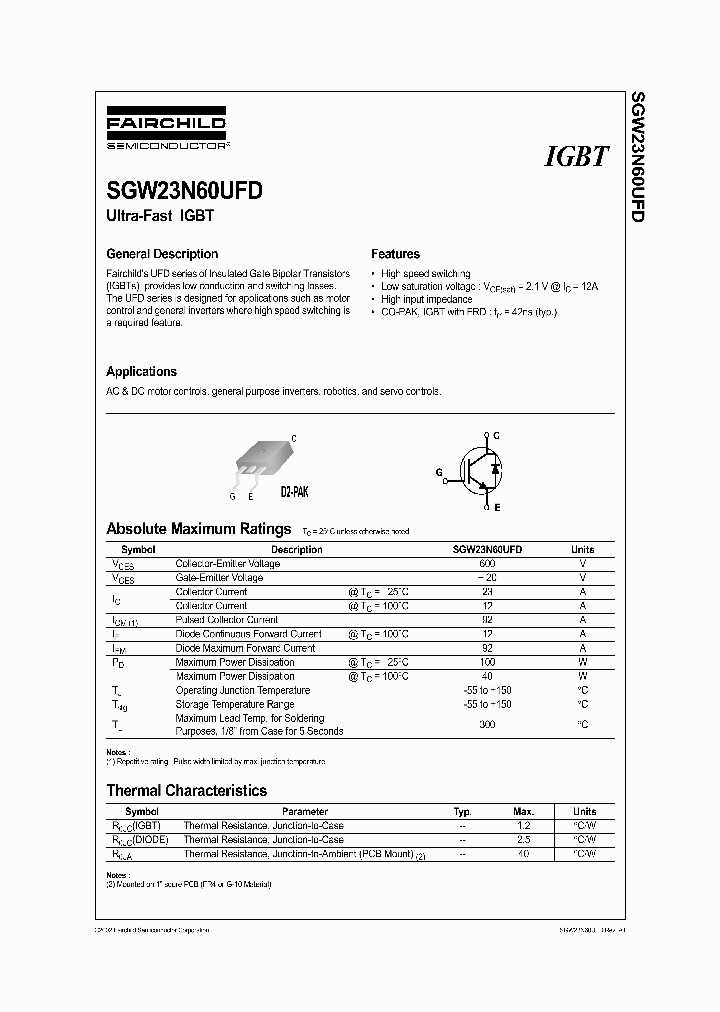 SGW23N60UFD_309145.PDF Datasheet