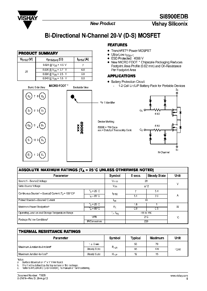 SI8900EDB_308248.PDF Datasheet
