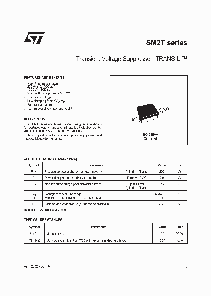 SM2T14A_340593.PDF Datasheet