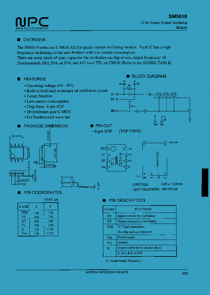 SM5610_367409.PDF Datasheet