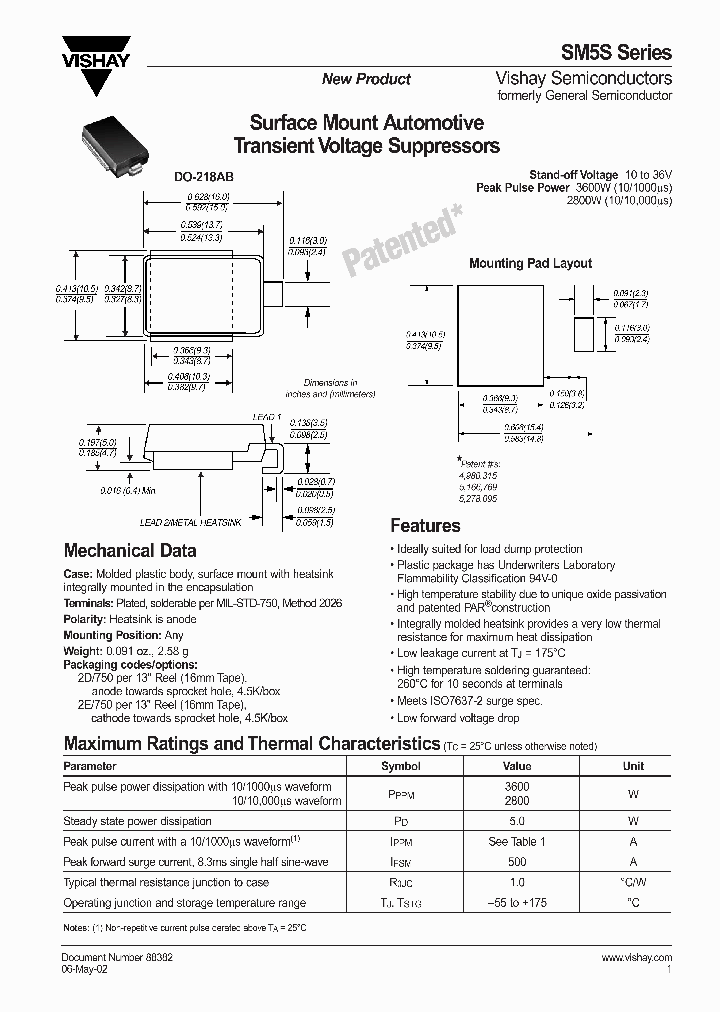 SM5S18A_110133.PDF Datasheet