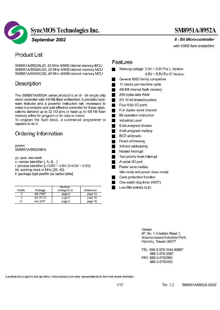 SM8951A8952A_198373.PDF Datasheet