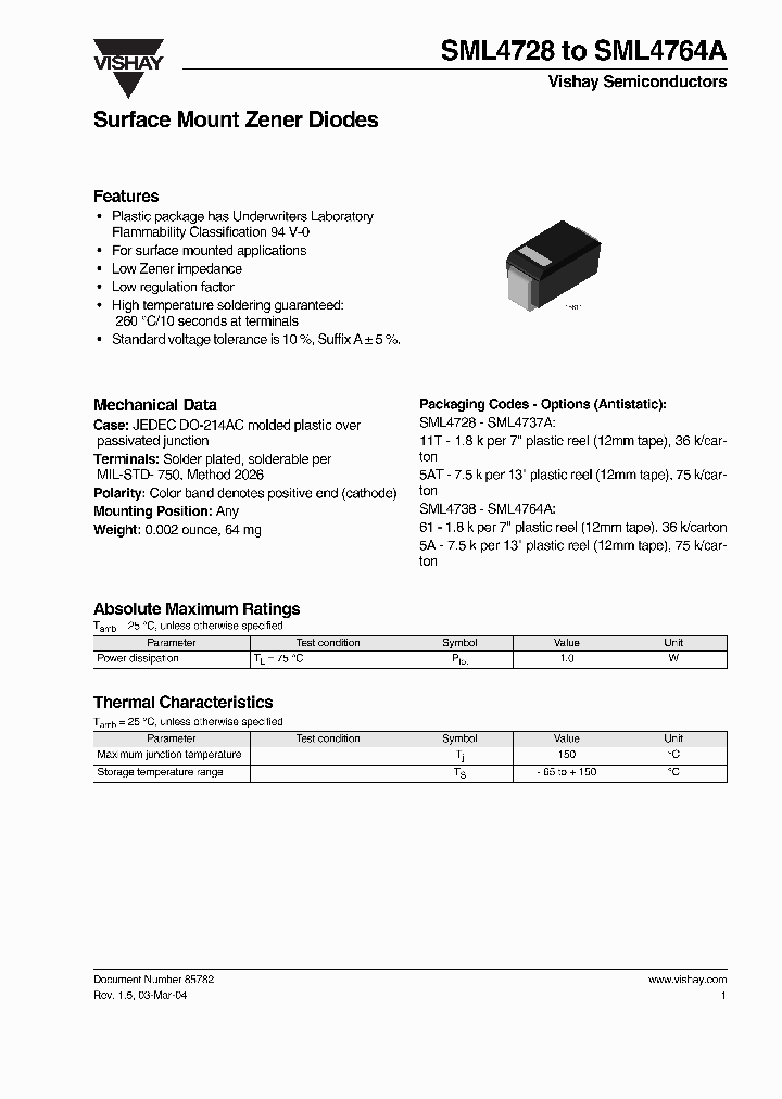 SML4732_305931.PDF Datasheet