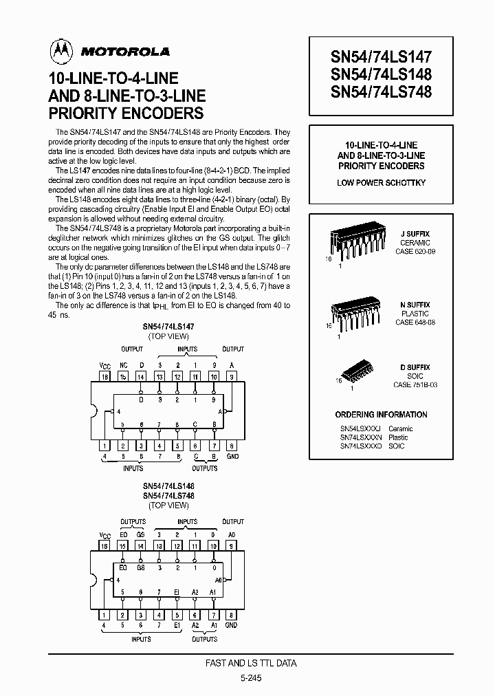 SN74LS147D_305779.PDF Datasheet